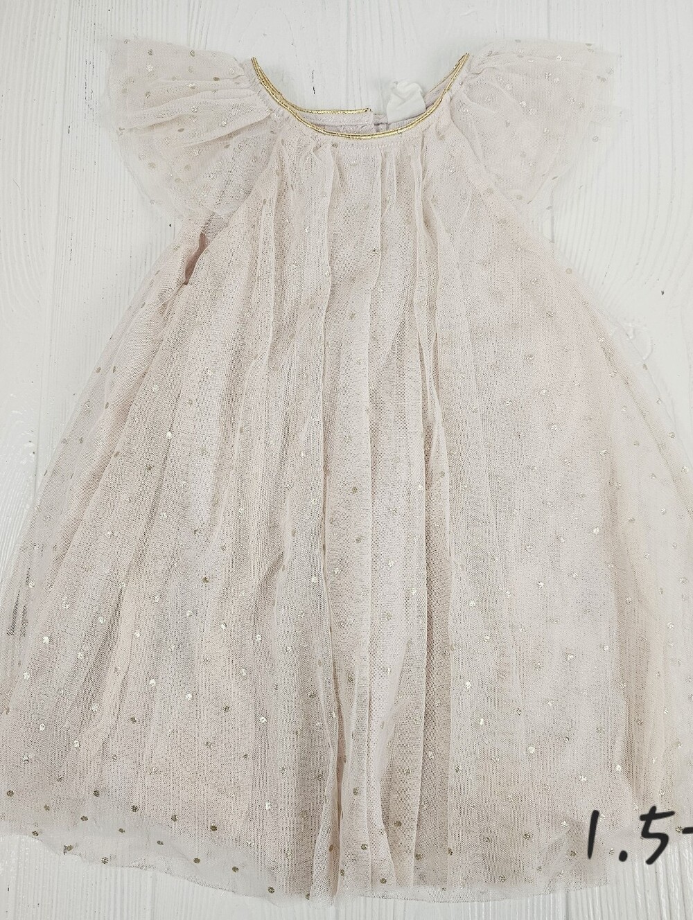 H&M Toddler Girls Shimmering Tulle Dress